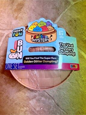 VIRAL Crazy Fun Rainbow Mystery Squishy Dumpling Toy -